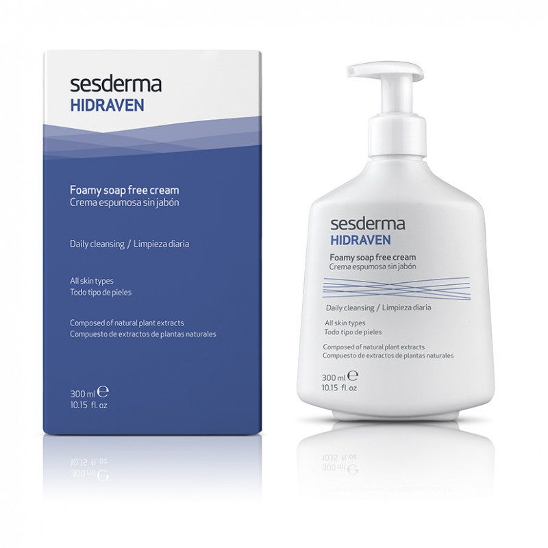 Sesderma Hidraven Crema Espumosa Sin Jabon 300 Ml