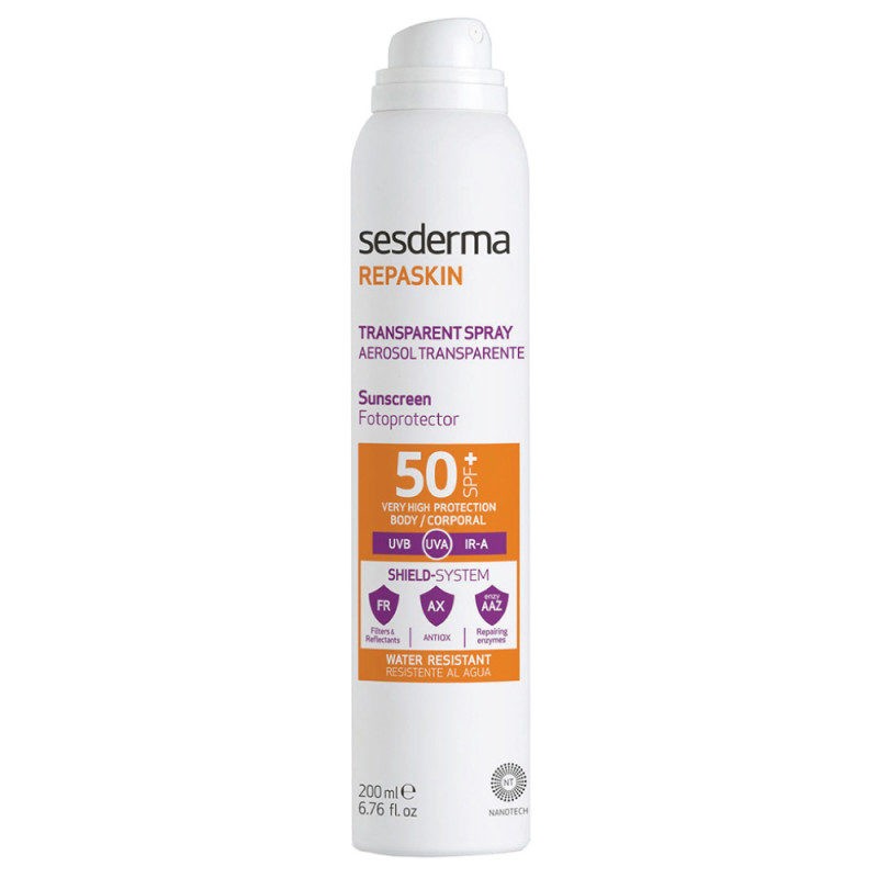 Sesderma Repaskin Aerosol Transparente Spf50 200 Ml