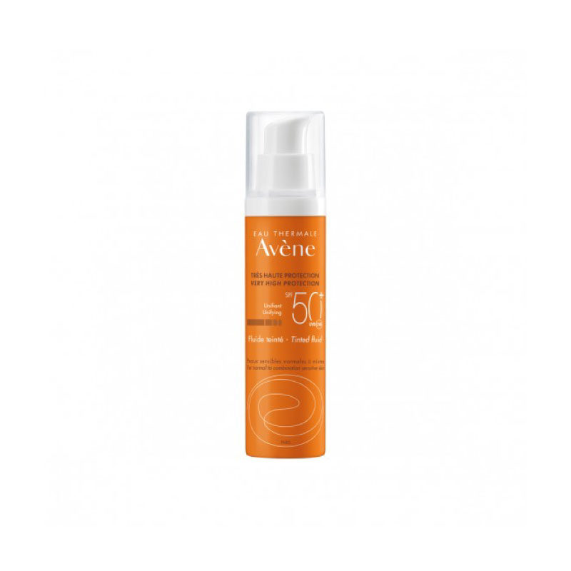Avene Solar Linea Naranja Fluido Color Spf50+ x 50Ml