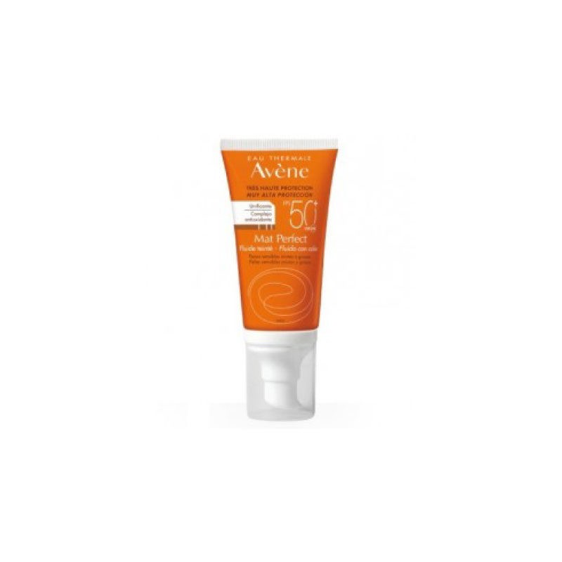 Avene Solar Linea Naranja Mat Perfect Fluido Color Spf50+ x 50Ml