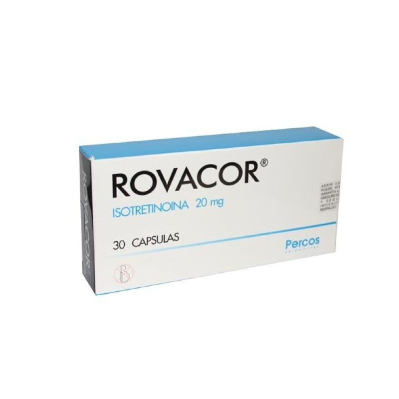 Dermatology Rovacor 20Mg x 30 Capsulas