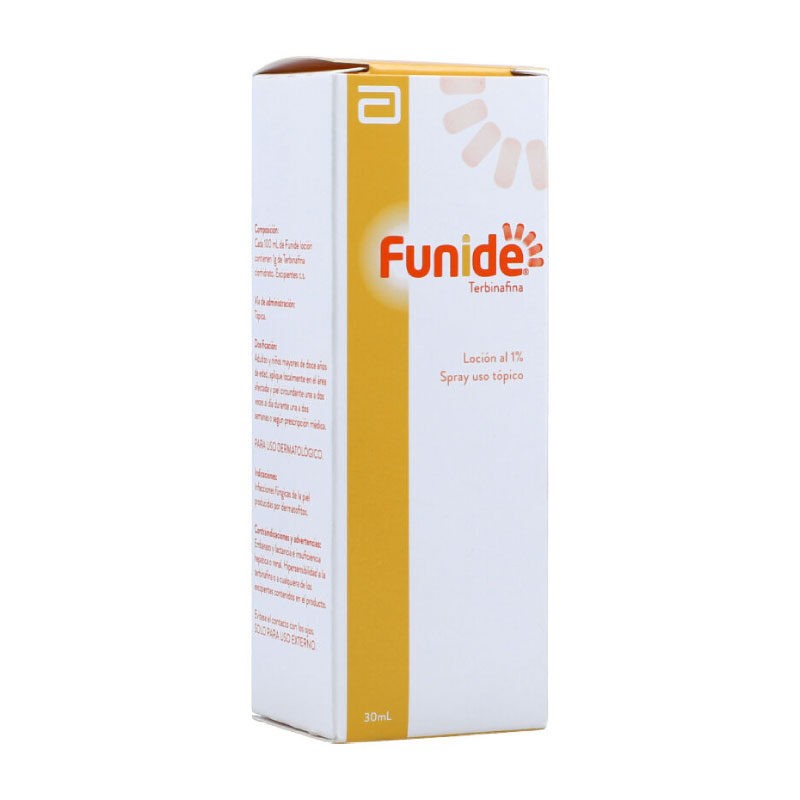 Abbott Funide Locion 1% x30Ml - Terbinafina