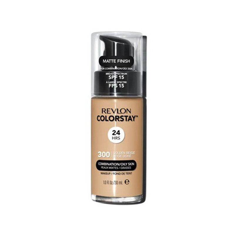 Revlon Base Liquida Colorstay Piel Mixta Grasa Golden Beige 300