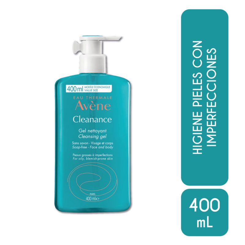 Avene Cleanance Gel Limpiador x 400Ml