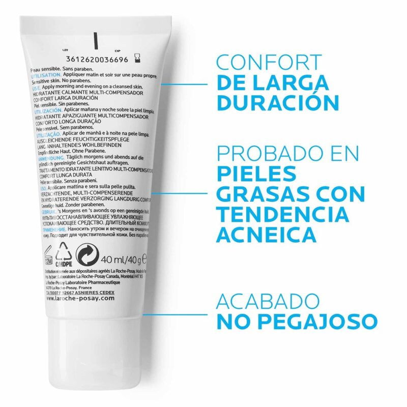 La Roche Posay Effaclar H Crema Hidratante x40Ml - Imagen 4