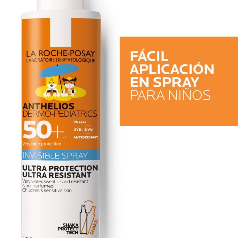 La Roche Posay Anthelios Dermo Pediatrico Shaka Spray 50+ x200Ml - Imagen 2