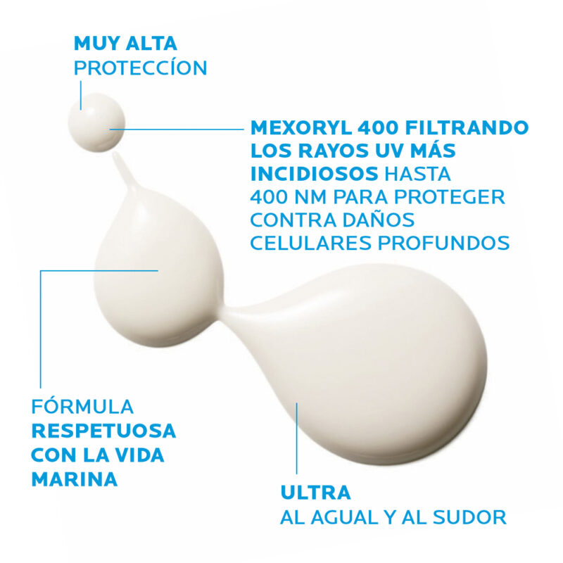 La Roche Posay Anthelios Shaka Fluido Invisible UV Mune 400 spf50+ x50Ml - Imagen 3