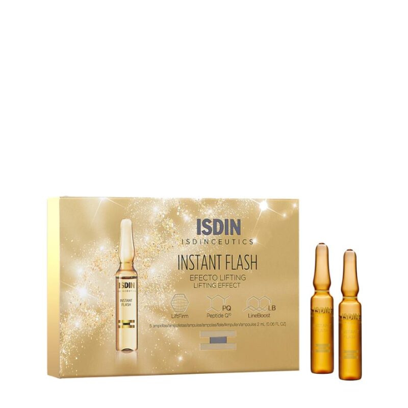 Isdinceutics Instant Flash x 5 Ampollas