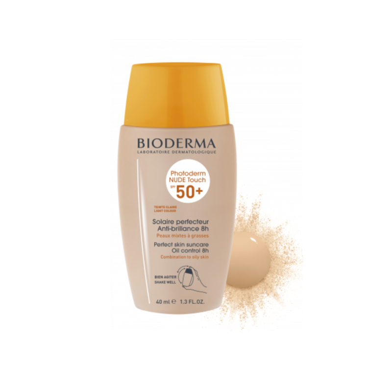 Bioderma Photoderm Nude Touch Claire x40ML - Tono Claro