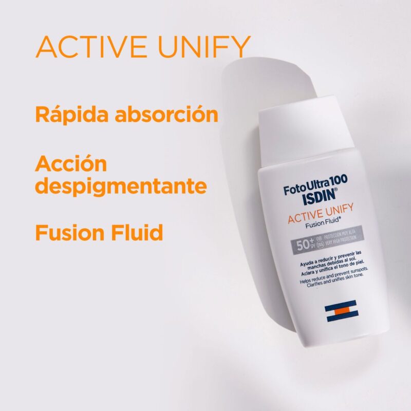 Isdin Fotoultra Active Unify Sin Color x50Ml - Imagen 2
