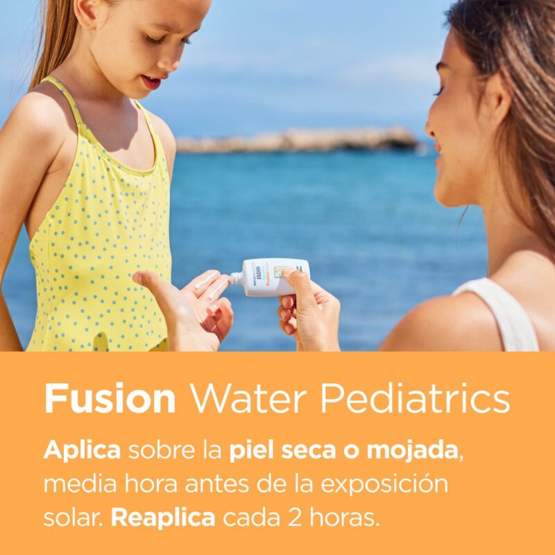 Isdin Fotoprotector Fusion Water Pediatrico SPF50+ x50Ml - Imagen 3