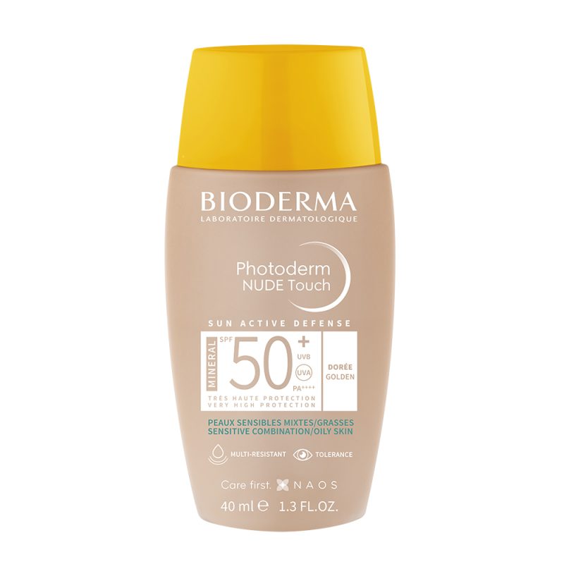 Bioderma Photoderm Nude Touch Doree x40Ml - Tono Dorado
