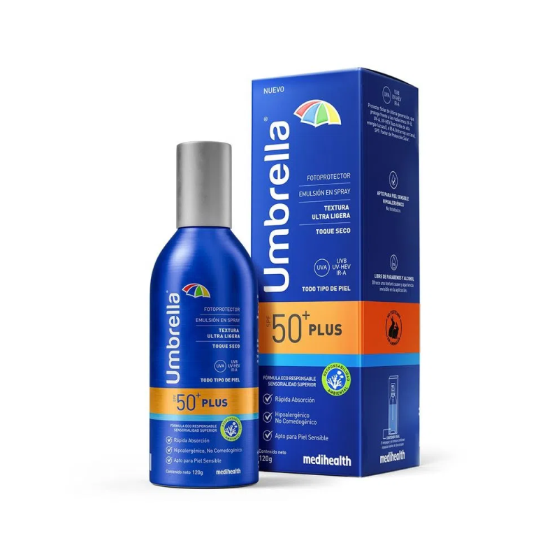 Medihealth Umbrella Plus SPF50+ Spray X120 Grs