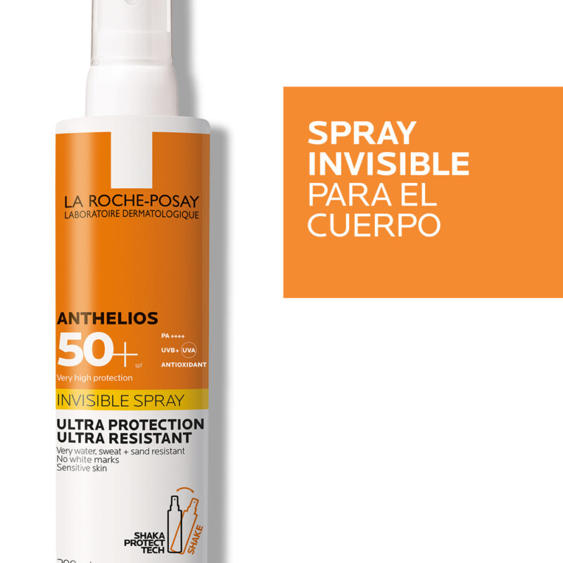 La Roche Posay Anthelios Invisible Shaka Spray SPF 50 x 200 Ml - Imagen 2