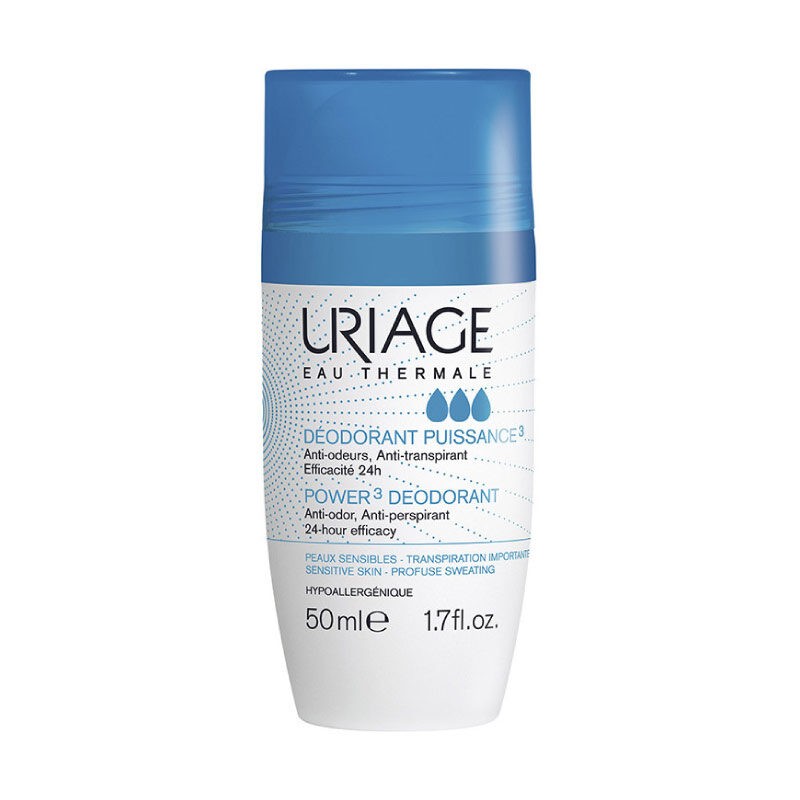 Uriage Desodorante Power 3 x 50 Ml