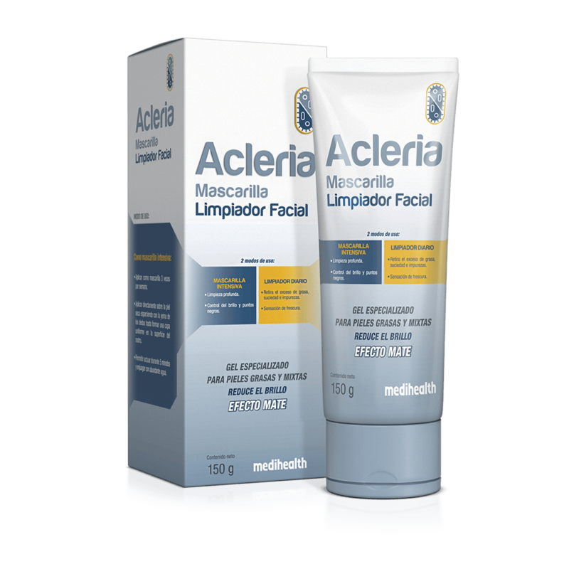 Medihealth Acleria Mascarilla Limpiadora Facial x 150 Gr