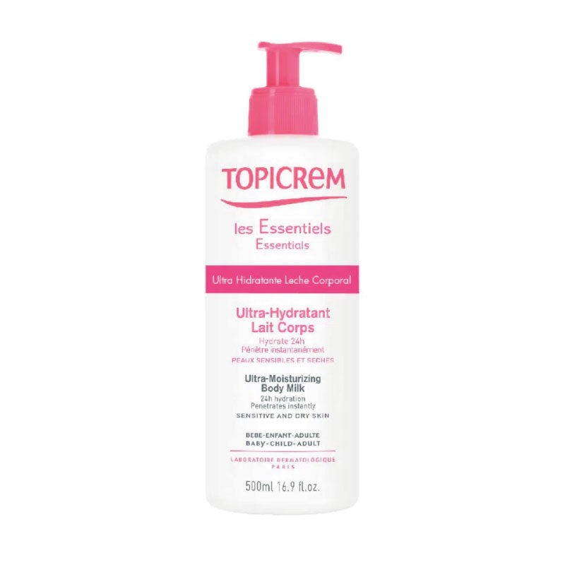 Euroetika Topicrem Ultra Hidratante Leche Corporal x 500 Ml
