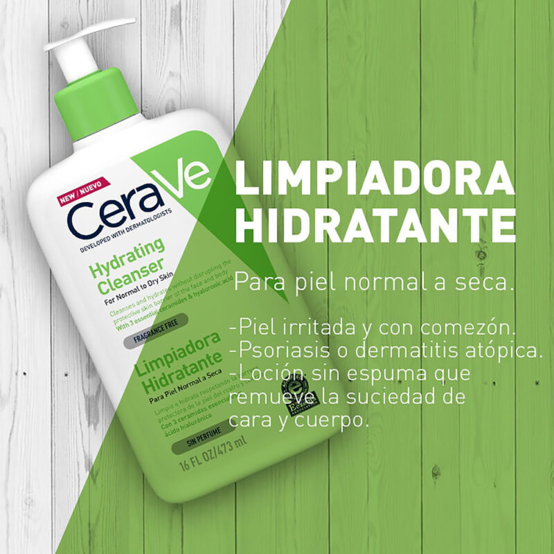Cerave Limpiador Hidratante X473ML - Imagen 2