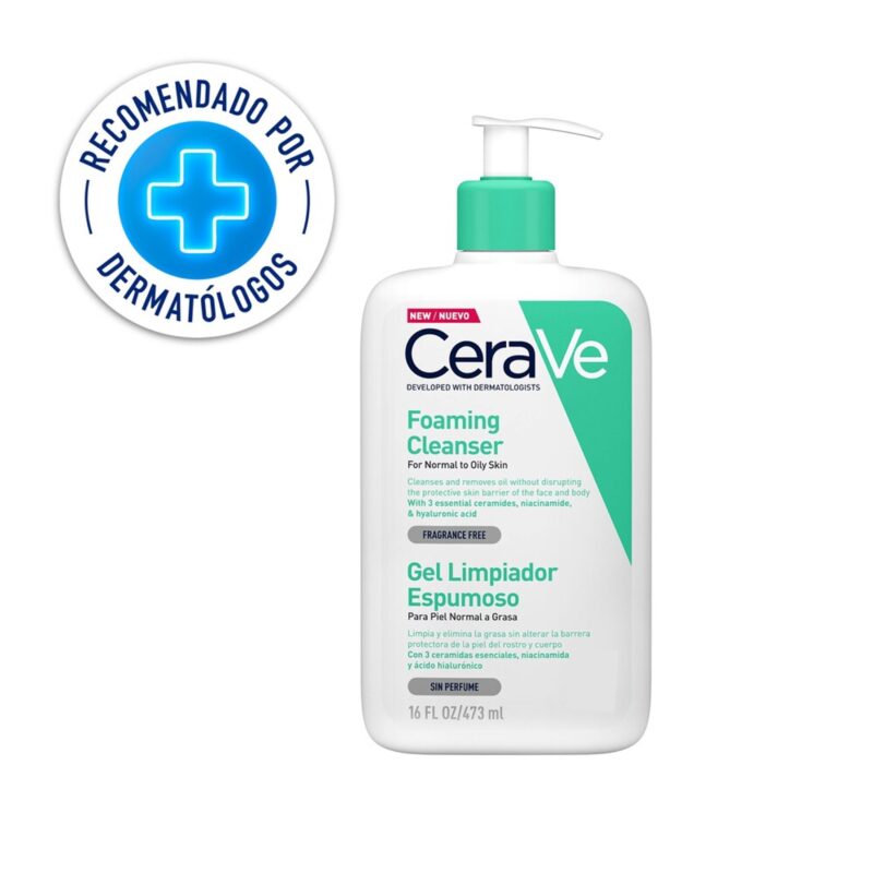 Cerave Gel Limpiador Espumoso X473ML