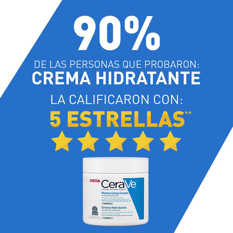 Cerave Crema Hidratante X454Gr - Imagen 3