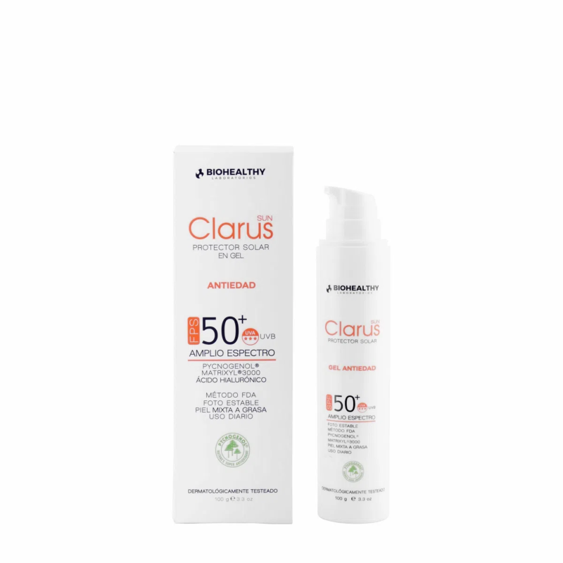 Biohealthy Clarus Protector Solar Gel X120ML