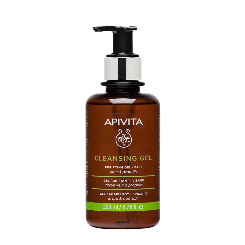 Apivita Cleansing Gel Limpiador Pieles Grasas Mixtas X200ML