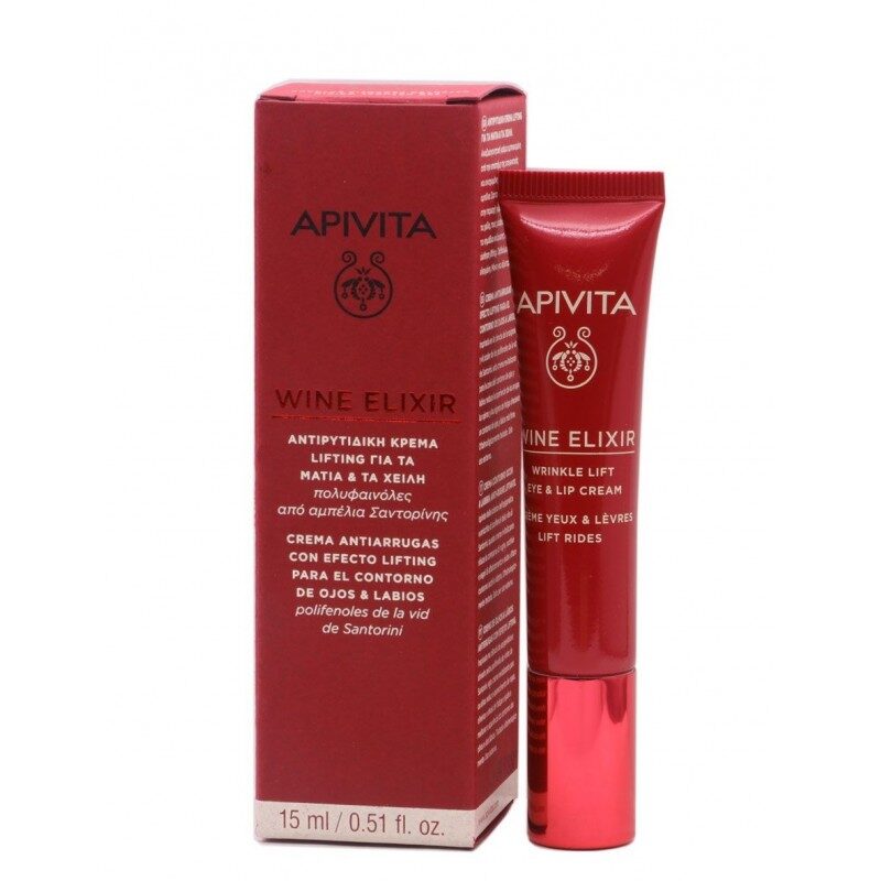 Apivita Wine Elixir Contorno De Ojos X15Ml