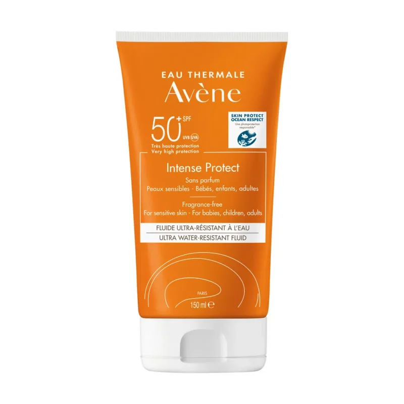 Avene Solar Linea Naranja Intense Protect Fluido Ultra Resistente al Agua Spf50+ x150Ml