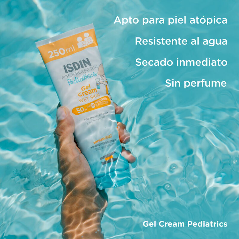Isdin Fotoprotector Gel Crema Pediatrico Spf50+ x250Ml - Imagen 2