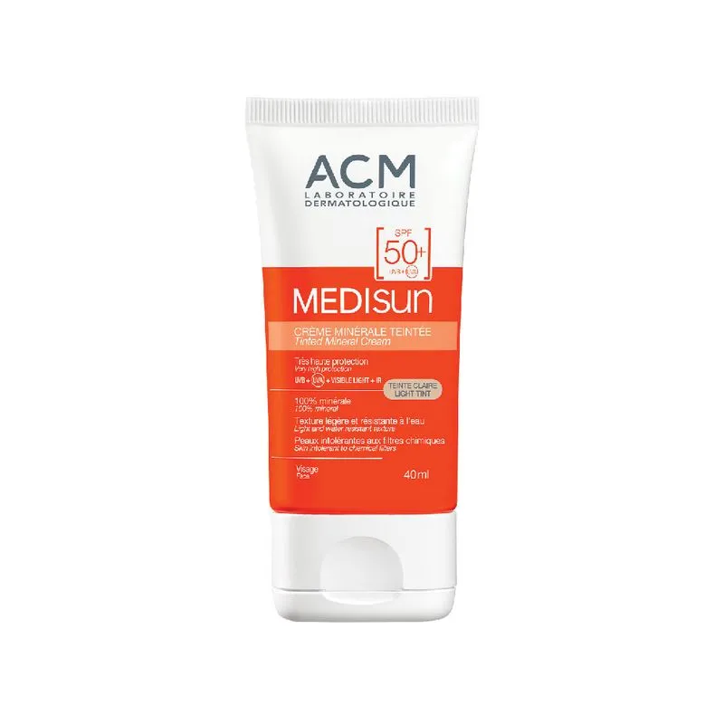 Acm Medisun Protector Solar Tinte Mineral Crema SPF50+ X40Ml