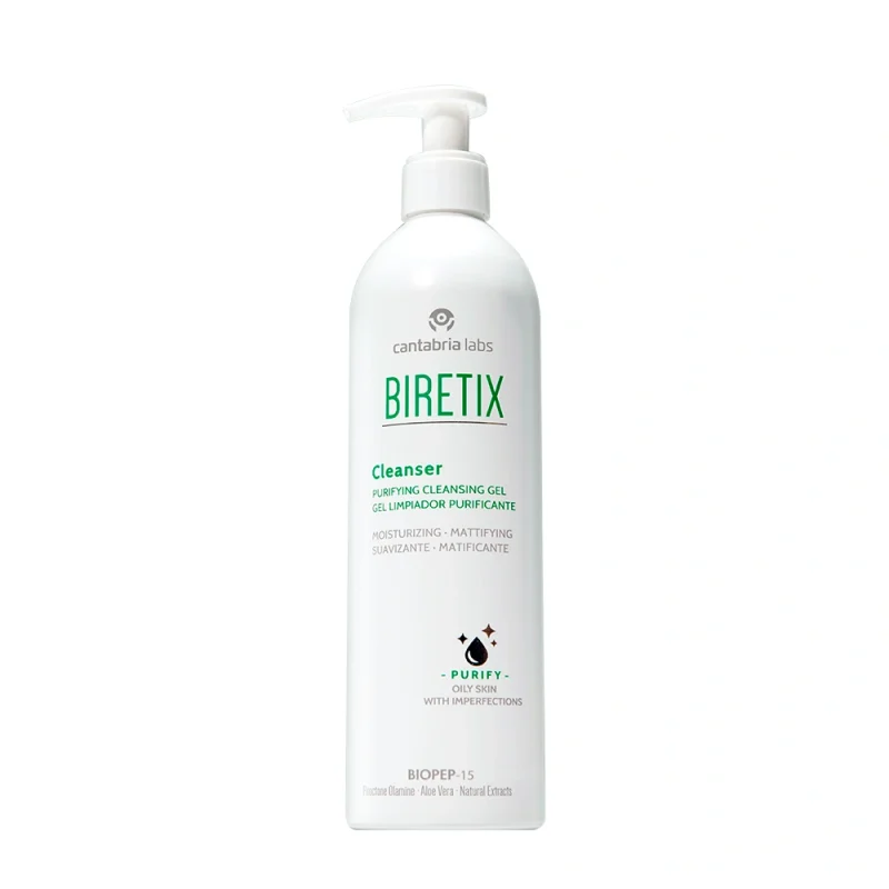 Cantabria Biretix Cleanser Gel Limpiador X400ML