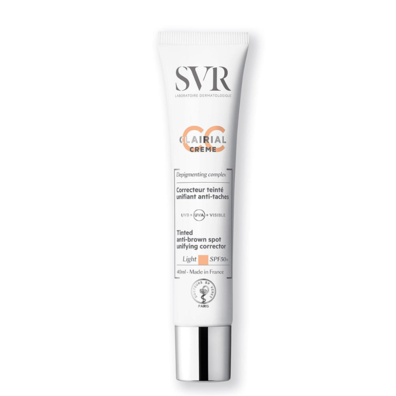 SVR Clairial CC Cream SPF50+ Tono Light Claro X40Ml
