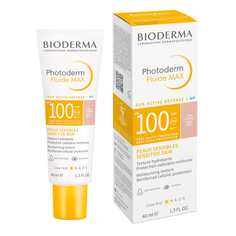 Bioderma Photoderm Fluido Invisible SPF100+ Claro X40Ml