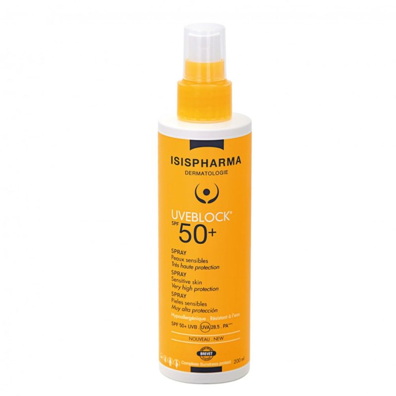 Isis Uveblock Spf50+ Spray X200Ml