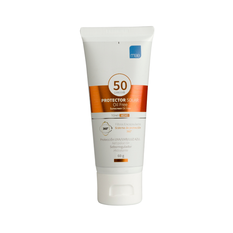 Mee Protector Solar Oil Free Tono Medio X60Gr